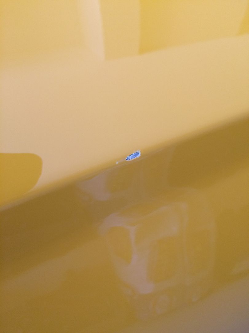 First door ding/paint chip! Charger Forums
